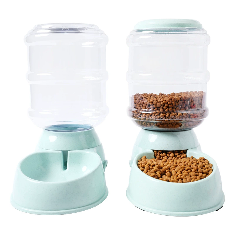 Собака Автоматическая поилка Pet Cat Автоматическая кормушка для кошек Бассейн для воды Гравитационный поилка 3,5 л