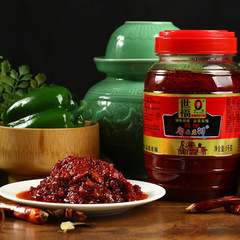 Wholesale factory spices and seasonings Sichuan red oil Pixian bean paste chili sauce 1000g per piece drop shipping