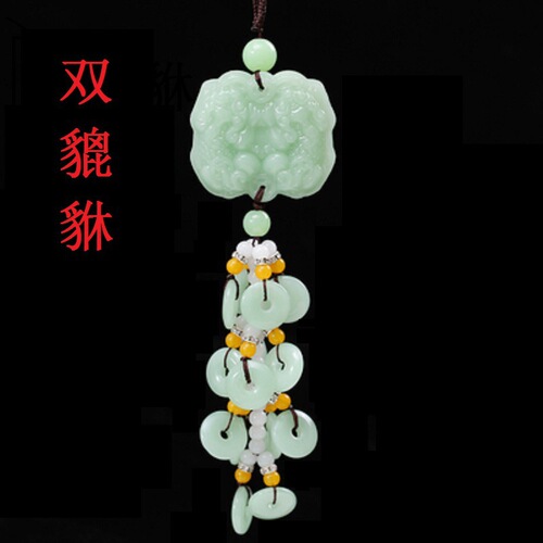 Car pendants, car rearview mirror safety buckle pendants, Guanyin car pendants, men's and women's car pendants