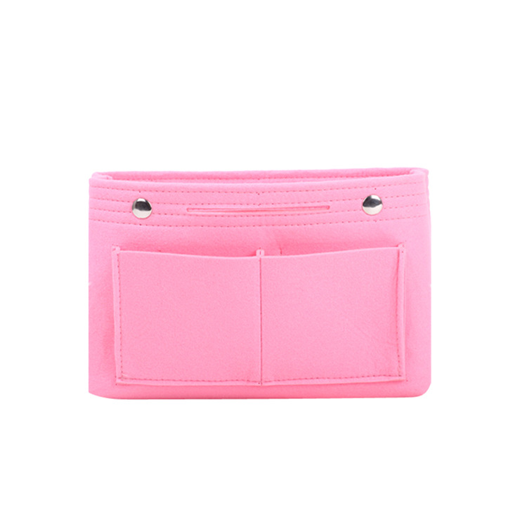2023 bolsa de cosméticos de fieltro perezoso creativo transfronterizo bolsa central bolsa de almacenamiento de cosméticos bolsa portátil para mujer