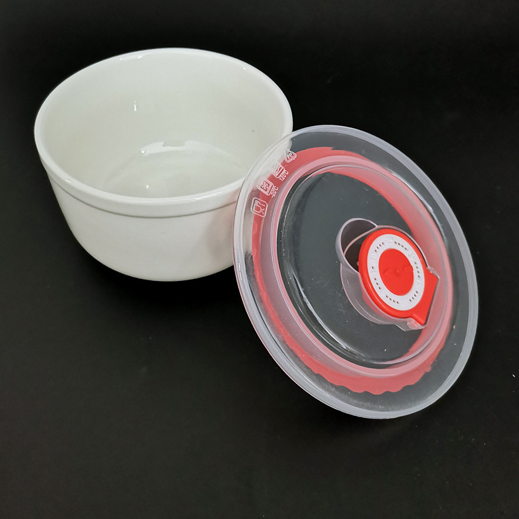 G1523 Cuenco de mantenimiento fresco de 4 pulgadas Cuenco de cerámica de Nido de Pájaro de Medicina Tradicional China frito Cuenco de Bento hogar 2 yuanes tienda de suministro al por mayor