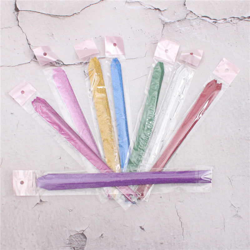 15mm brillo película guirnalda de cristal guirnalda de alta gama mano arco guirnalda cinta decoración de la boda