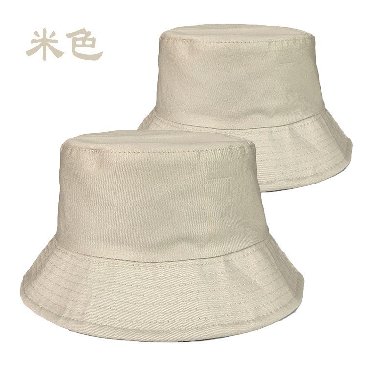 Sombrero de pescador liso de verano con bordado impreso, sombrero de protección solar para hombre, sombrero de viaje con visera para mujer, sombrero de exportación al por mayor.