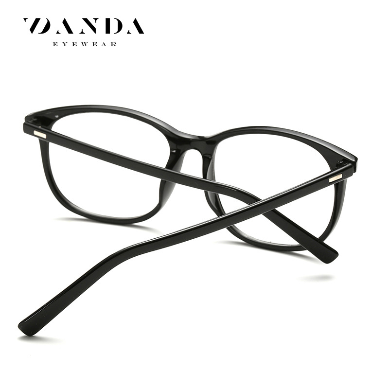 2021 nuevas gafas lisas estilo coreano marco grande gafas retro marco hombres y mujeres mismas gafas de marco completo 8121 en stock al por mayor