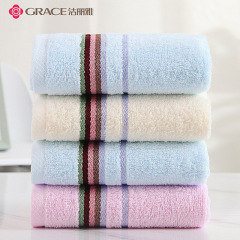Direct Manufacturer Sale of Jialiya Pure Cotton Towels for Couples, Soft and Absorbent 100% Cotton Face Towels, Wholesale 6638