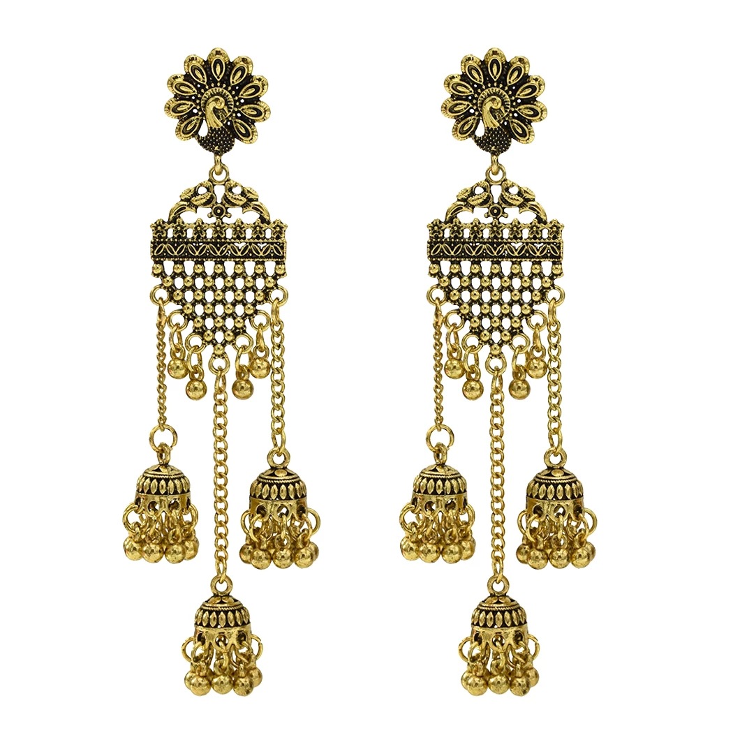 Ethnic commemorative retro earrings, ethnic style, boho style, direct factory sales