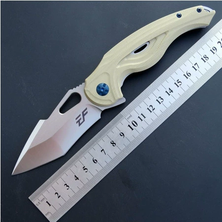 EF 936 складной нож D2 + G10, складной нож для кемпинга, портативный для охоты и тактического EDC, уличный инструмент
