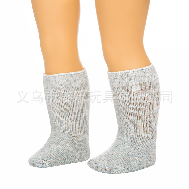 Suministro directo de fábrica xiafu muñeca calcetines 18 pulgadas americano chica deportes calcetines vestir-up muñeca accesorios juguetes para niños