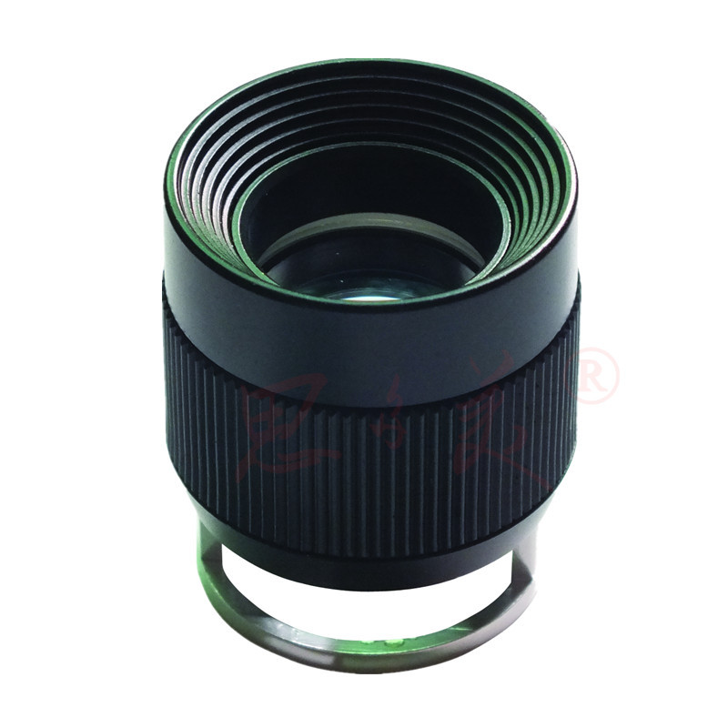 10倍线值分划玻璃放大镜（倍率计）-思多美8011