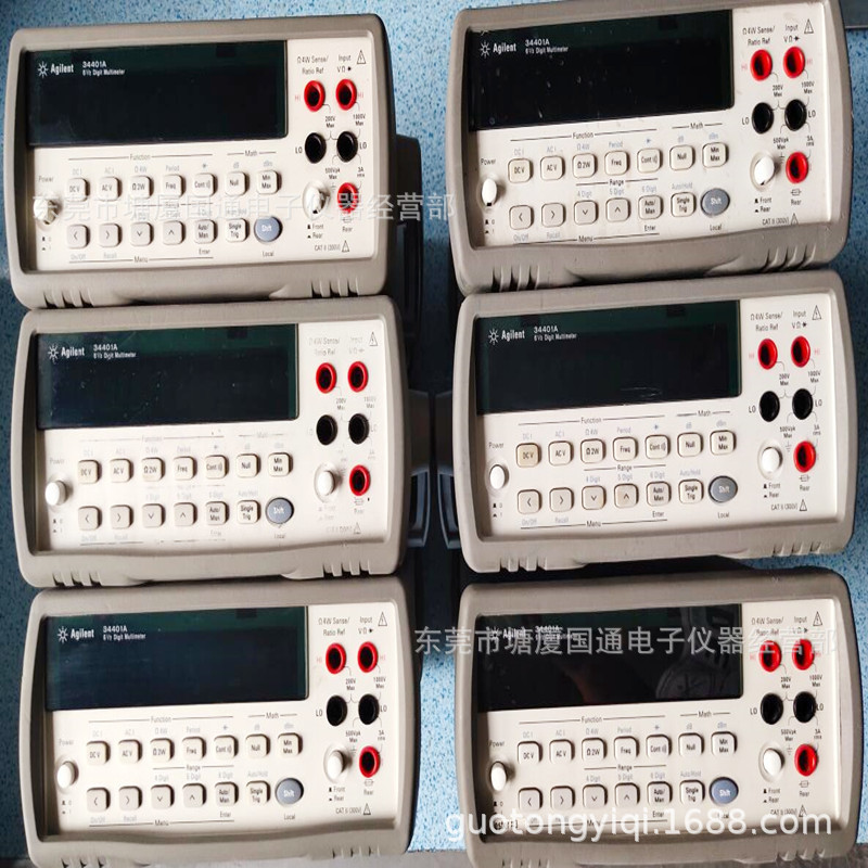 美国安捷伦Agilen34401A 6位半台式万用表