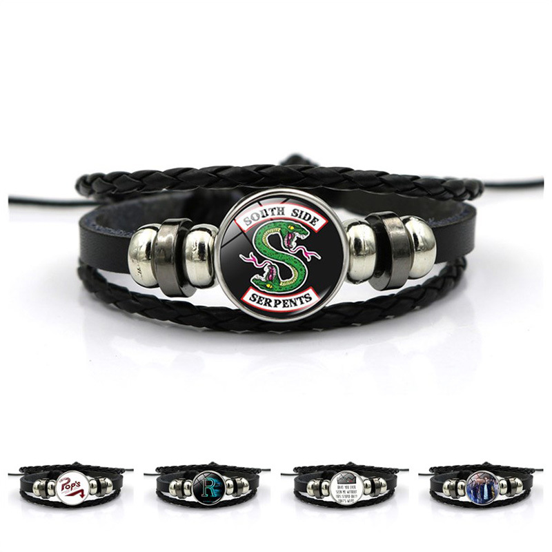 Woven retro bracelet for men and women
