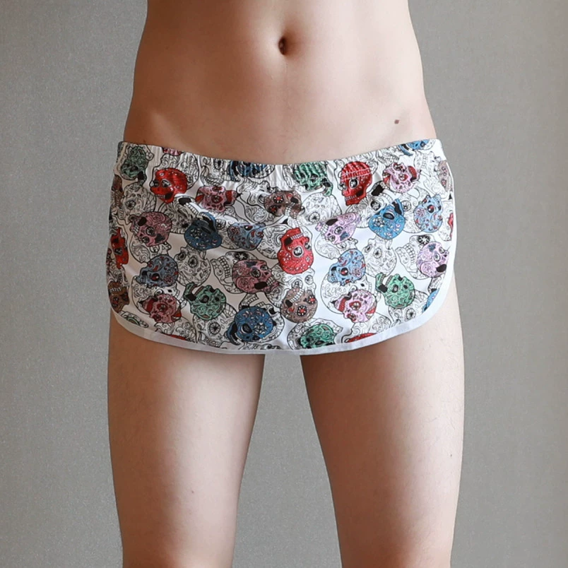 Прямые продажи производителя AIB мужские в underwear низкая талия прямые брюки домашнее белье двуполный набор 020-al
