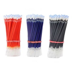Office stationery 0.5mm neutral pen refill water pen full needle tube replacement core student full needle tube black red blue three color wholesale 