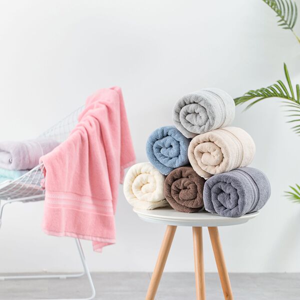 Winter cotton bath towel