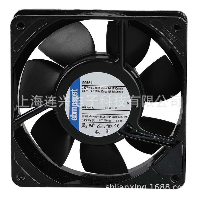 德国ebmpapst依必安派特9956L轴流风扇散热轴向风机高效散热