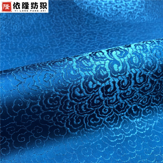 High Density Nylon Brocade Pillow Fabric Antique Cheongsam Tang Suit Hanfu Fabric Mongolian Robe Decorative Silk Satin Fabric