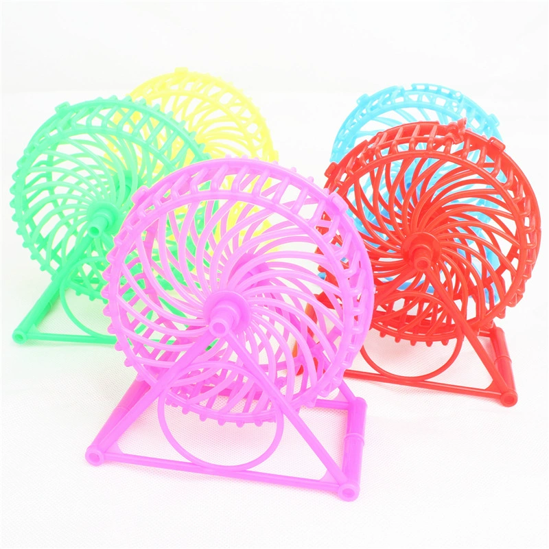 Спортивные игрушки для домашних животных с подставкой пластиковая игрушечная ветряная мельница хомяк беговая дорожка подставка бегун беговое колесо