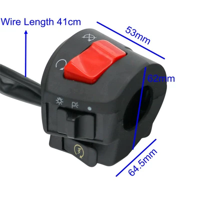 Motorcycle General Parts Switch Handlebar Switch Assembly