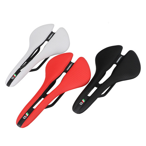 Cross-border monthly sales 2000+】TOSEEK bicycle seat mountain bike saddle road bicycle seat cushion accessories