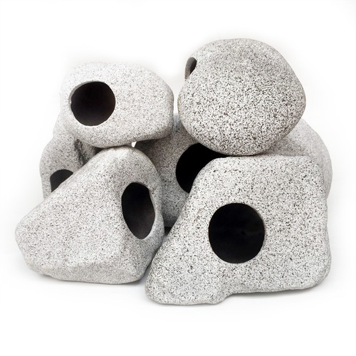 Fish tank landscaping decoration three lakes cichlid fish shelter house mini parrot special-shaped fish breeding tank shrimp house spawning clay pot