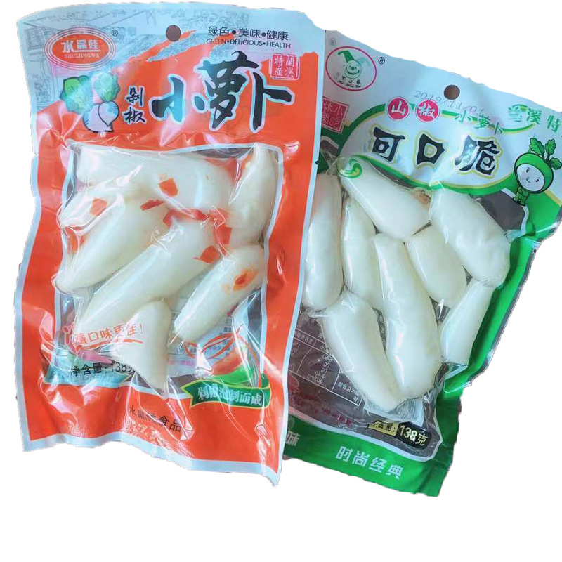 Lanxi Specialty 138g Pippi small carrot sour and crispy down the…