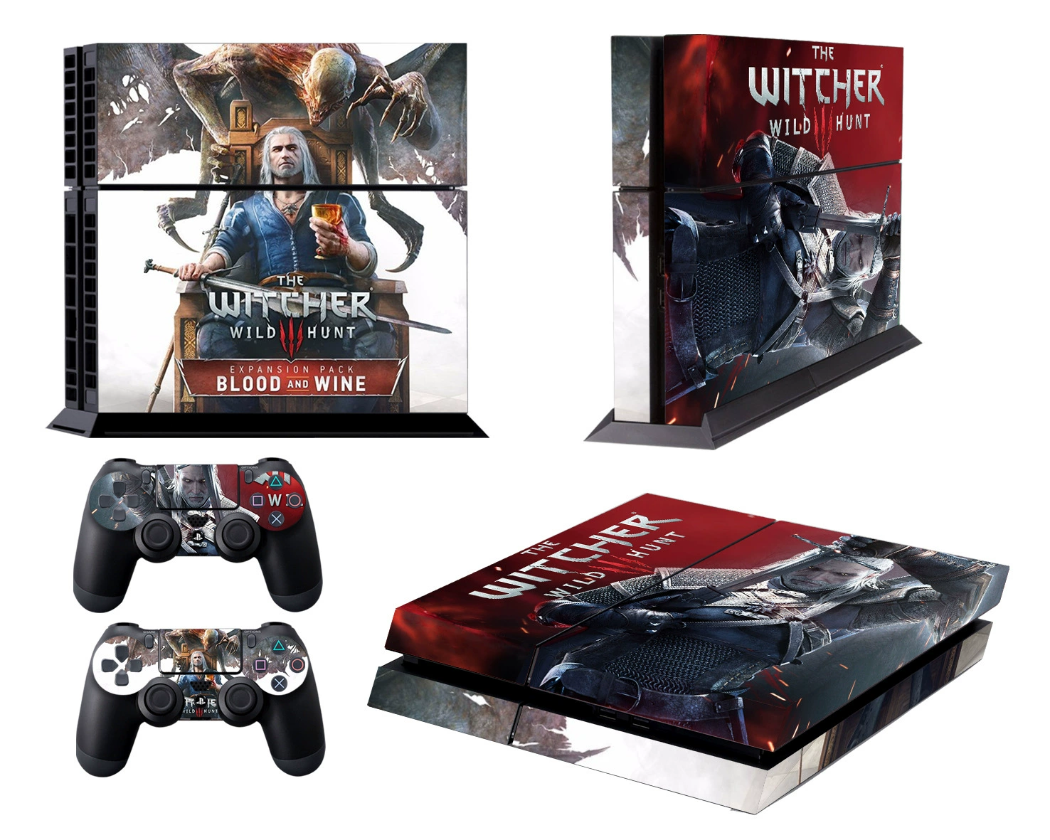 Game console, digital protective sticker with accessories, leaves no glue