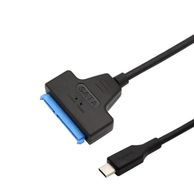 SATA Easy Line 22pin к USB 3.1 Ротор 2,5-дюймовый твердотельный диск одноступенчатый кабель данных Type-C