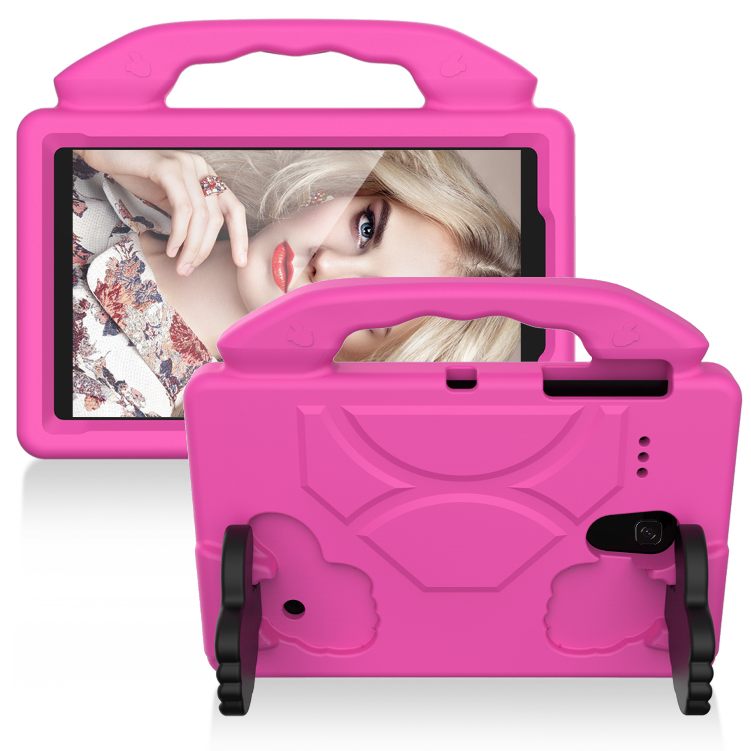 T330/T380/T377/T387大拇指手提保护套儿童平板外壳防摔EVA专利款