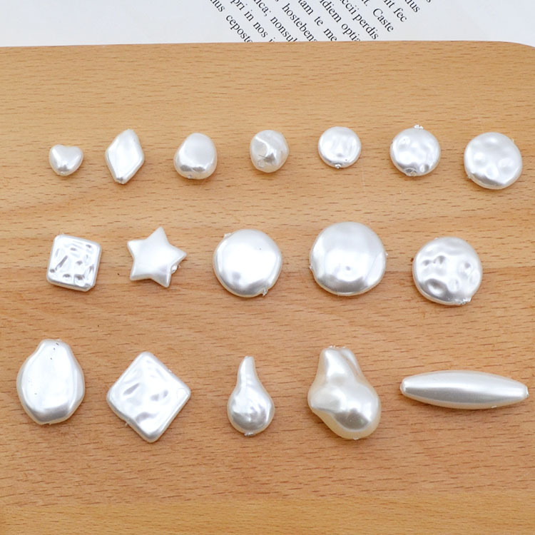 Amazon Hot Selling Baroque Faux Beads Straight Hole Pearl Shaped Irregular Beads diy Earrings Jewelry Beaded Amazon Hot Selling Baroque Faux Beads Straight Hole Pearl Shaped Irregular Beads diy Earrings Jewelry Beaded