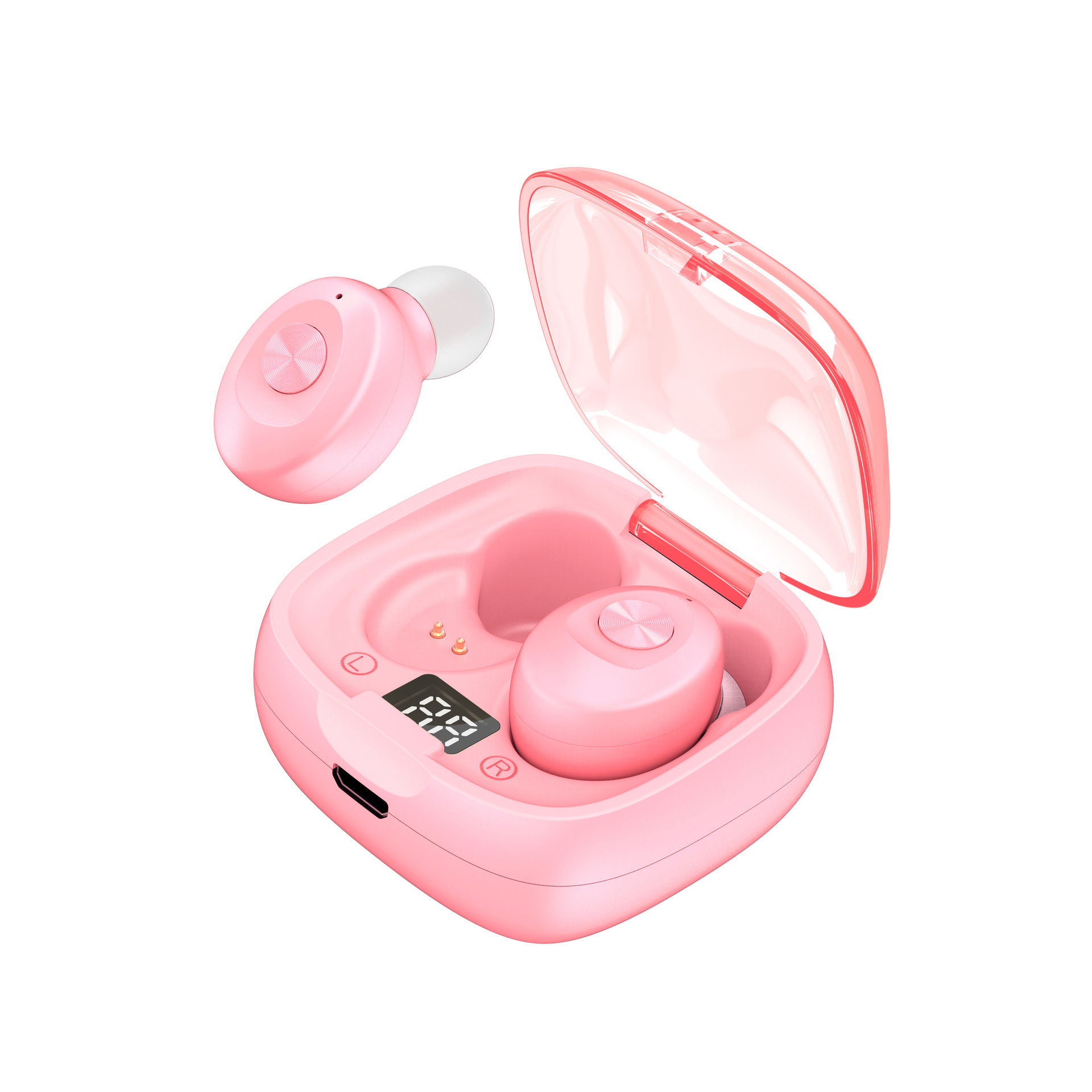 Los auriculares Bluetooth calientes transfronterizos de la pantalla de visualización digital XG8 se divierten los auriculares estéreo inalámbricos 5,0 de TWS en la acción al por mayor