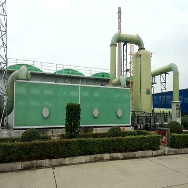 Suministro de equipos de desodorización de purificación de aire torre de pulverización de acero al carbono equipo de tratamiento de gases residuales torre de lavado químico