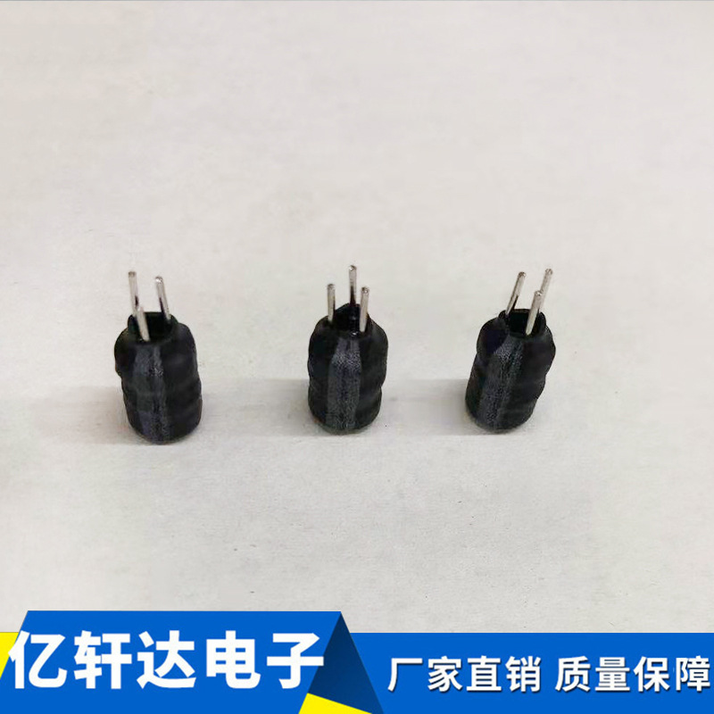 厂家直销 6*8/650uh铁氧体磁芯工字电感 多层平绕式电感线圈