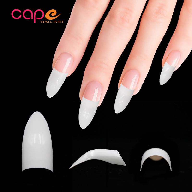 Cross-border hot sale K · nail nail salon nail pointed eagle claw dovetail half-stick pointed nail bag boxed fake nails Cross-border hot sale K · nail nail salon nail pointed eagle claw dovetail half-stick pointed nail bag boxed fake nails