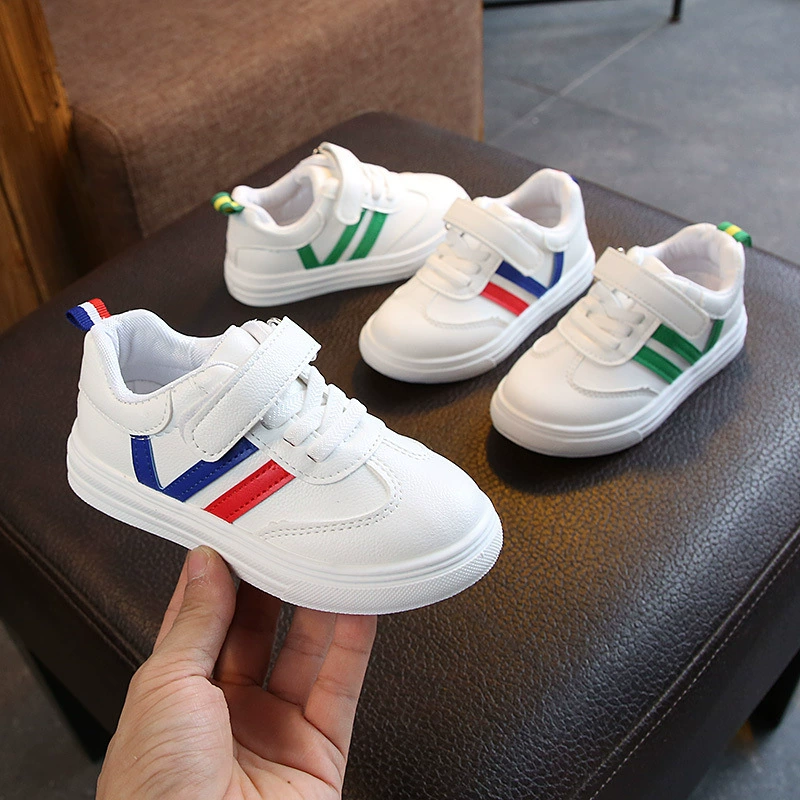 Корейская версия маленькой белой обуви 2020 весенняя обувь для досок Новая повседневная обувь для мальчиков и девочек универсальные кроссовки для учеников начальной школы обувь для внешней торговли