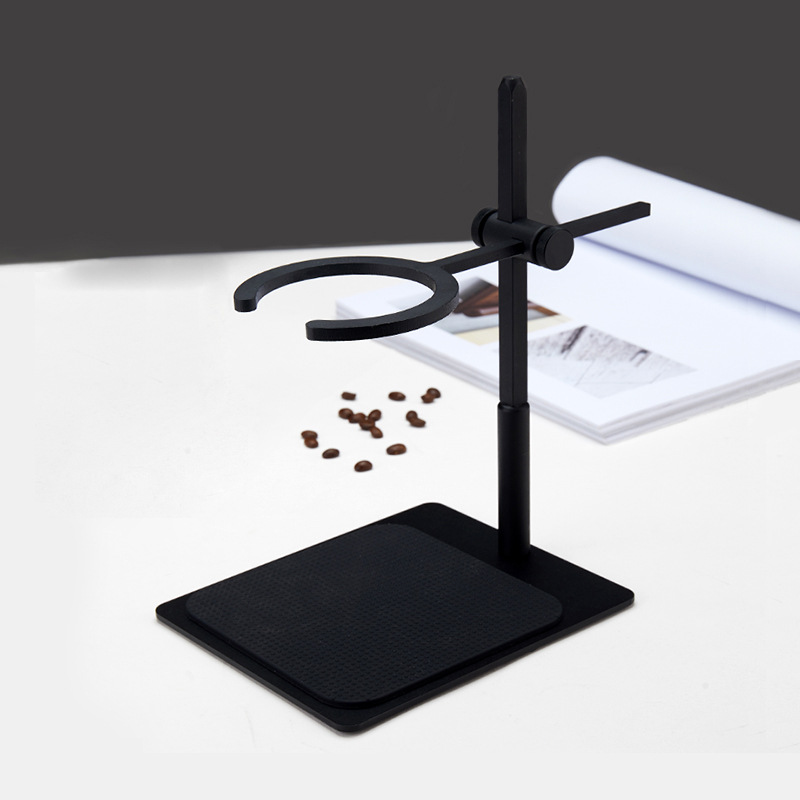 Nuevo imperio mano cafetera soporte goteo filtro aparato traje café filtro taza titular ajustable arriba y abajo