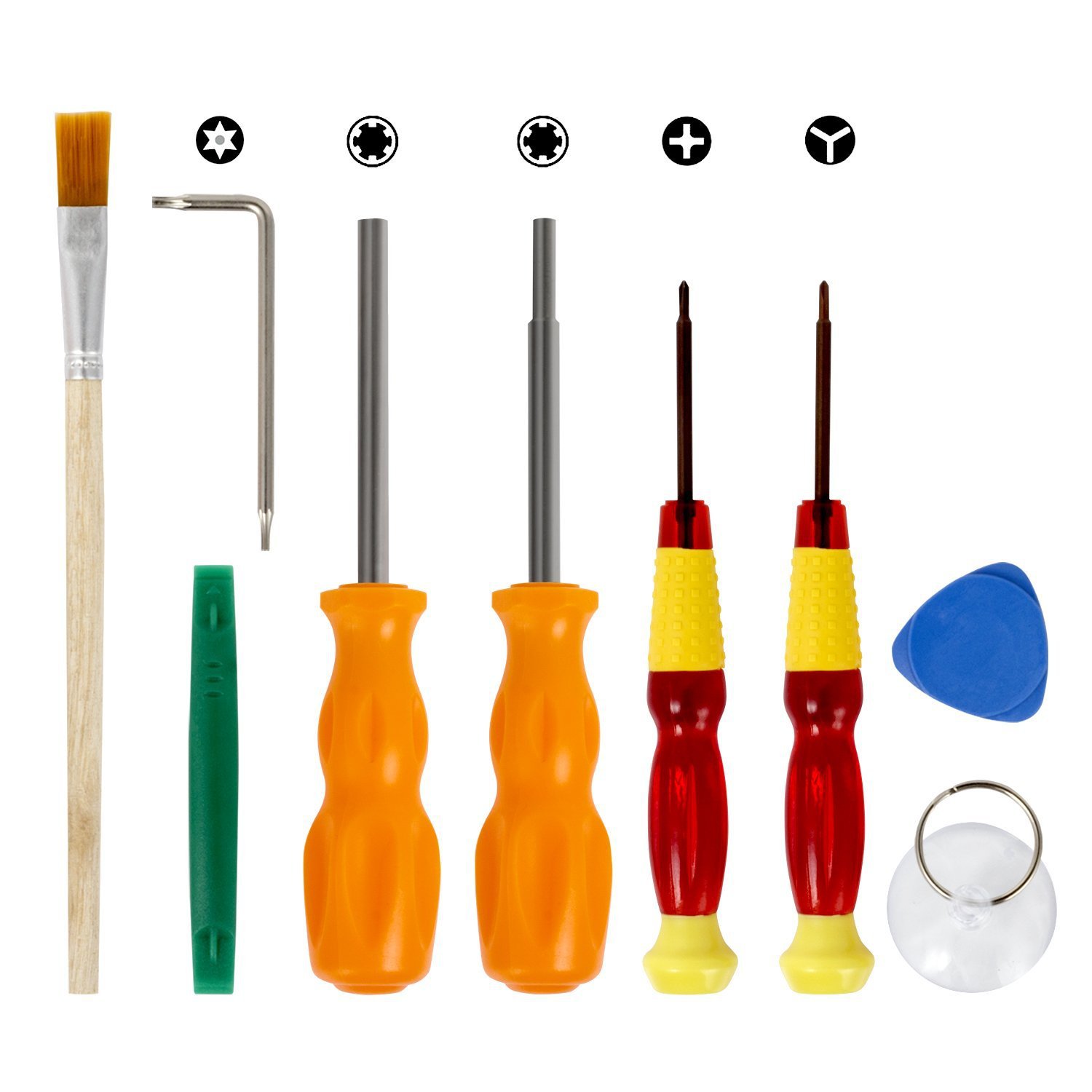 NS switch拆机工具MG拆机游戏卡螺丝刀手柄螺丝刀维修工具9件套装