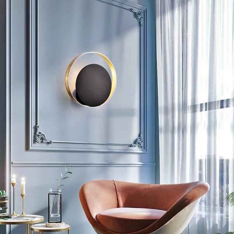 Creative modern and minimalistic sconce for living room