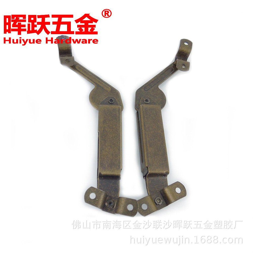 Sofa leather trunk cabinet support arm spring hinge short arm middle…