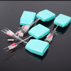 Manufacturer wholesale 7+1 silicone straight column space bean competitive positioning space bean platform fishing line set fishing gear accessories