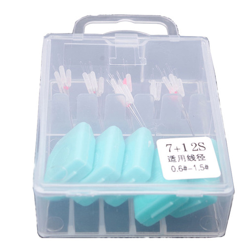 Manufacturer wholesale 7+1 silicone straight column space bean competitive positioning space bean platform fishing line set fishing gear accessories