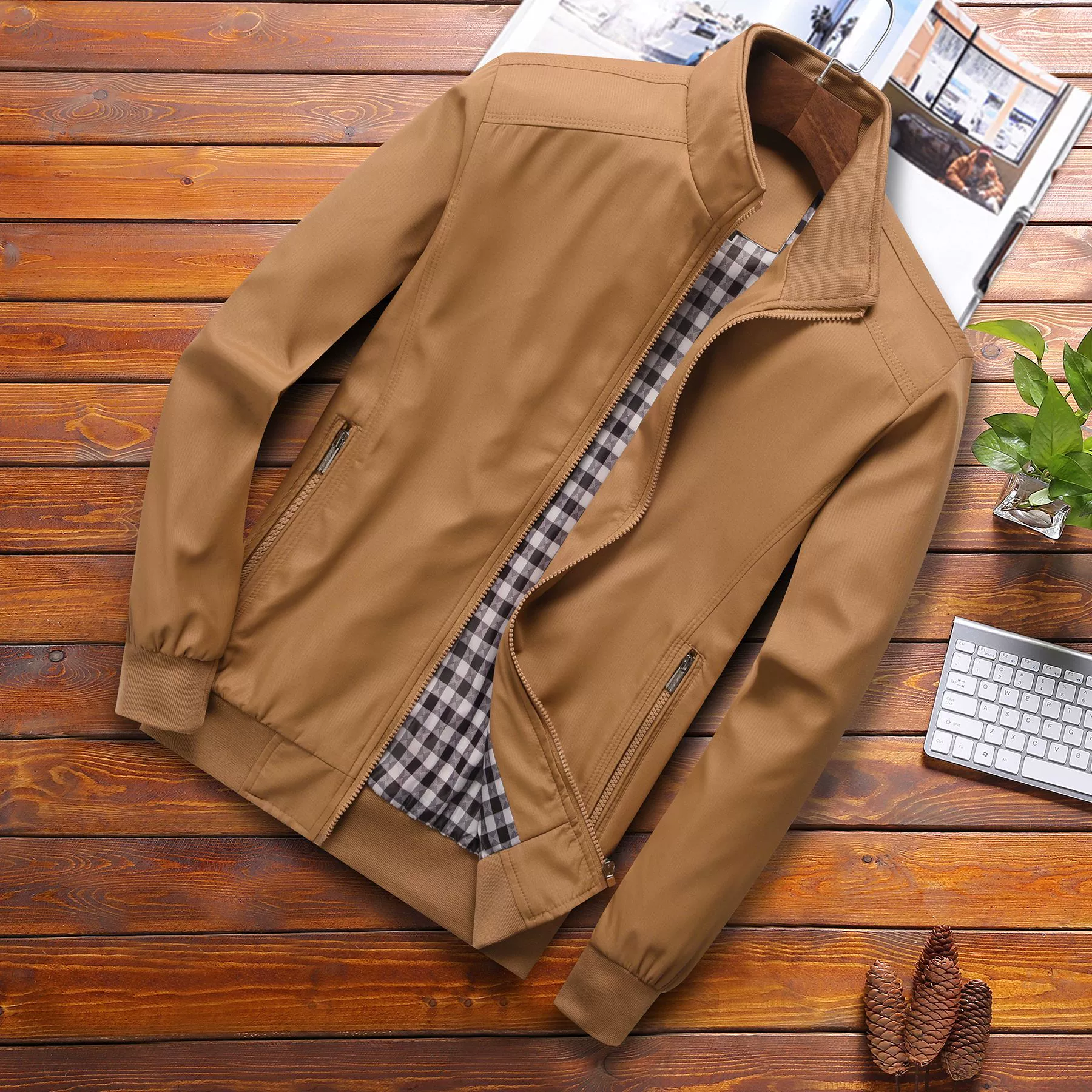 (Граница торговля), мужская куртка, лёгкий и тонкий трench coat, размер плюс