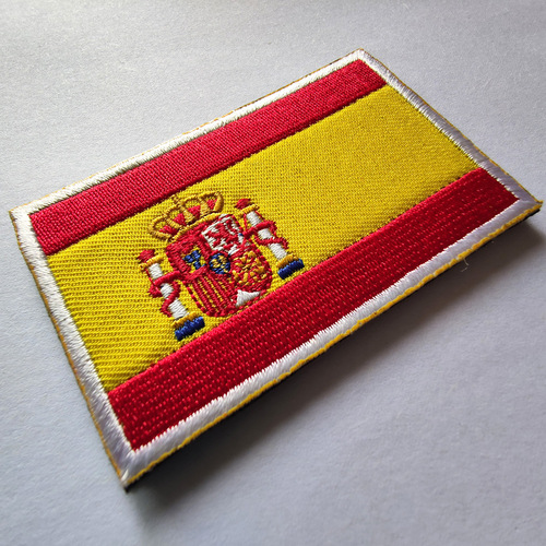 SPAIN Spanish multi-color flag badge magnet sticker patch strap hook embroidery cloth patch arm badge patch set accessory