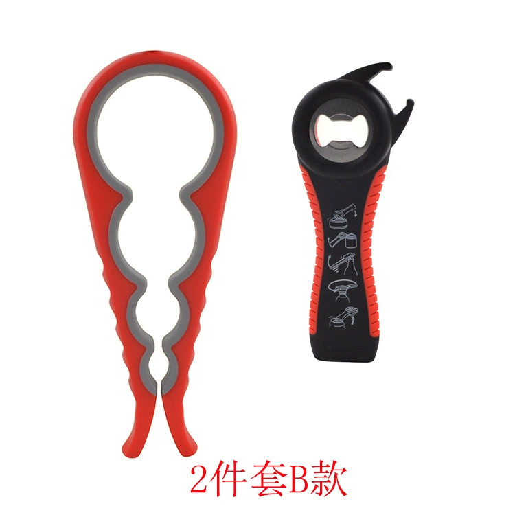 3‑piece bottle opener set H‑Y3066, stainless steel 2Cr13 + PP/TPR, sizes 22/14.5 cm