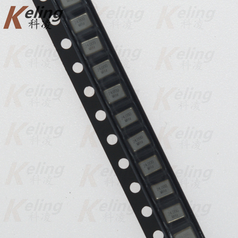 3225贴片晶振 贴片晶体谐振器 24.000MHZ 24M 24.000 9PF 10PPM