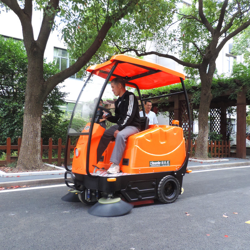洁乐美KM-V3扫地车 电动驾驶式扫地机厂家 园区街道小区清扫车