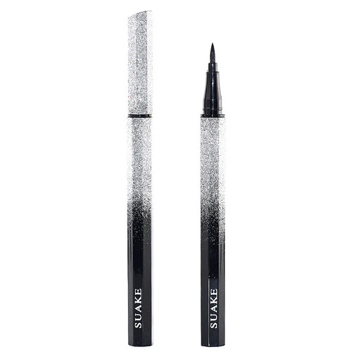 Starry Sky Eyeliner Waterproof, Sweatproof, Long-Lasting, No Smudge Novice Liquid Eyeliner Pen Black One Piece Dropshipping