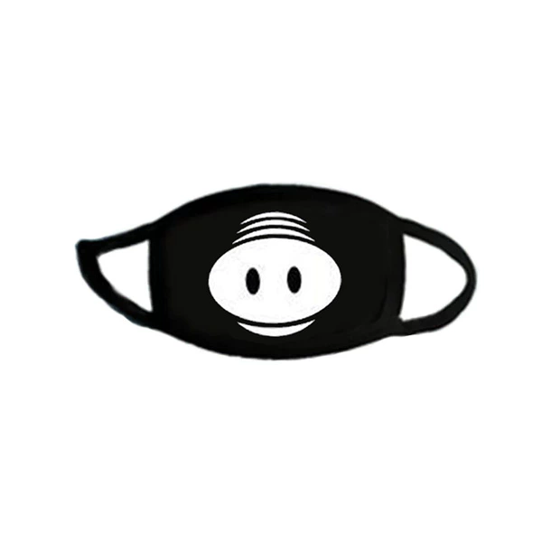 Black medical mask
