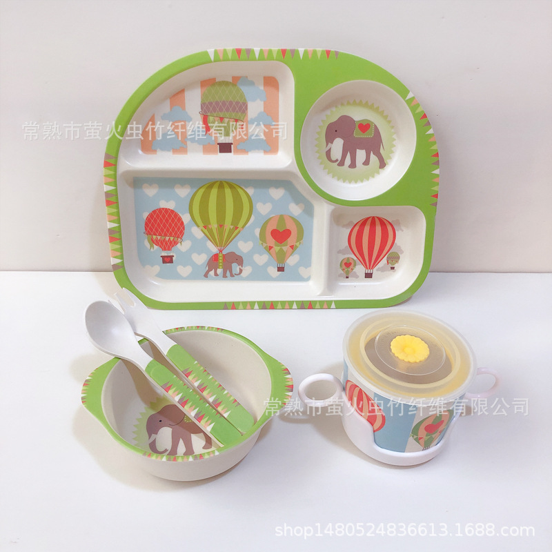 5-piece green balloon set