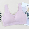 Summer silk cooling sports underwear, bra, breast tightener, tank top, beautiful back