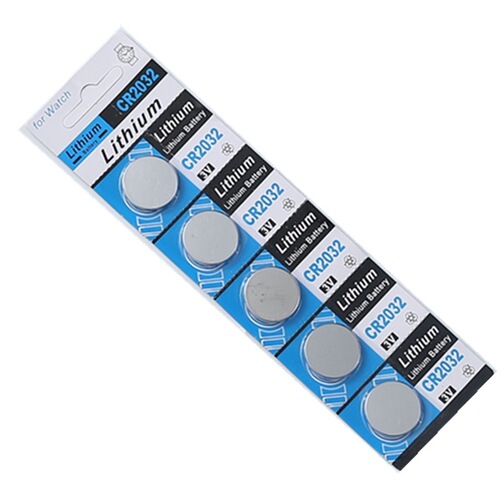 Guitar tuner special battery 3V button battery CR2032 ukulele erhu guzheng violin universal